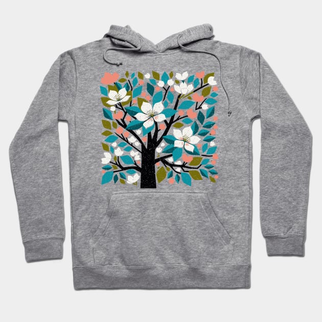 Spring Tree Hoodie by JSnipe